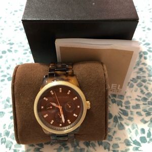 Michael Kors Tortoise Watch